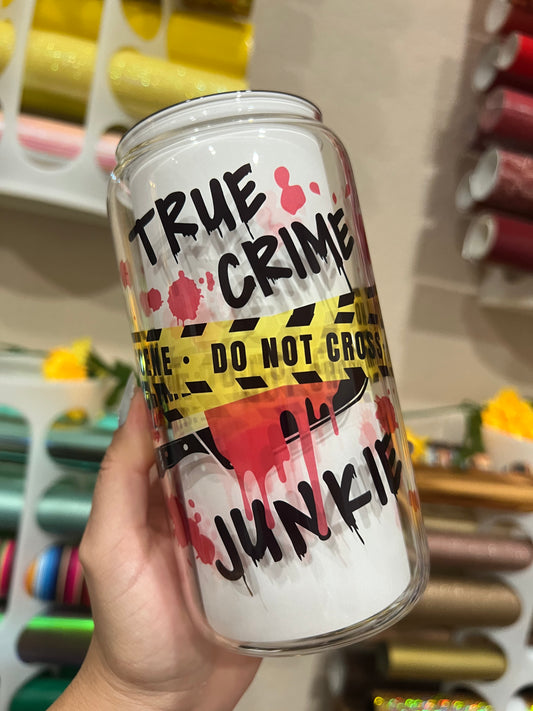 True crime 16 oz cup