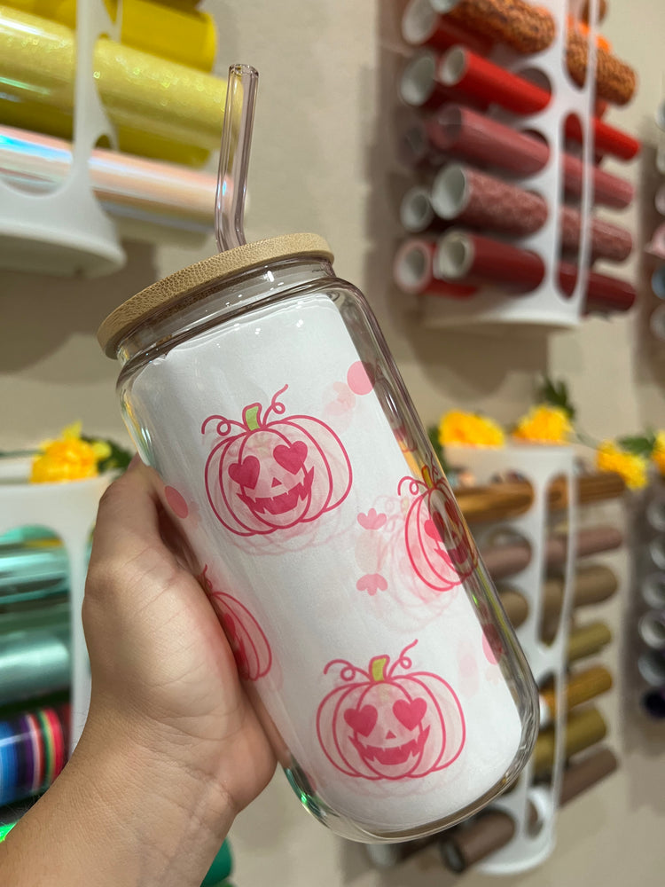 Pink pumpkin 16 oz F cup