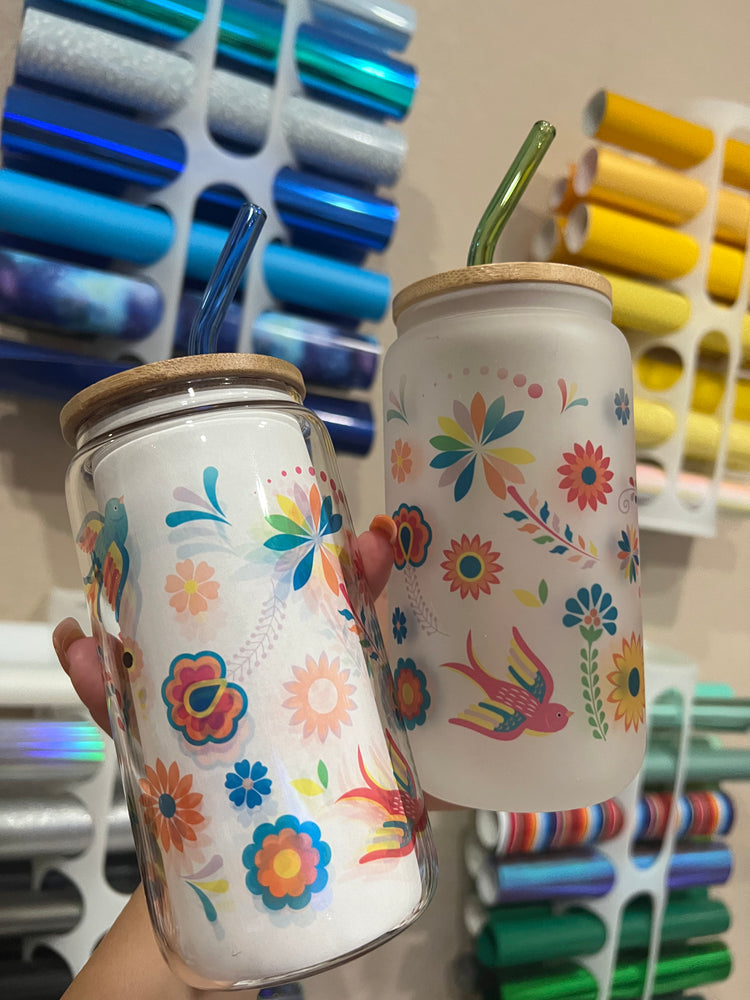 Flowers and birds
