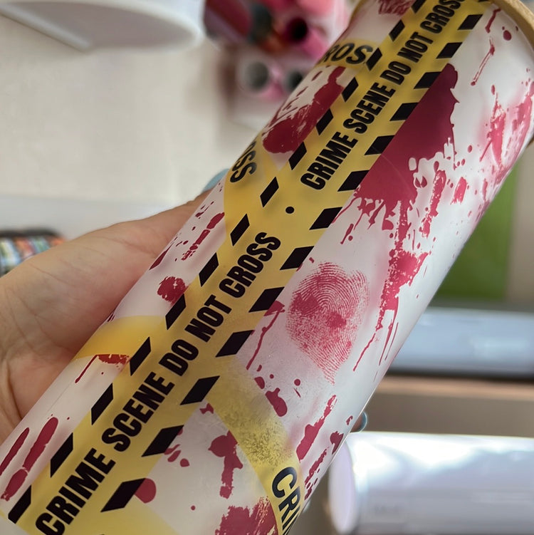 True crime 25 oz frosted Cup