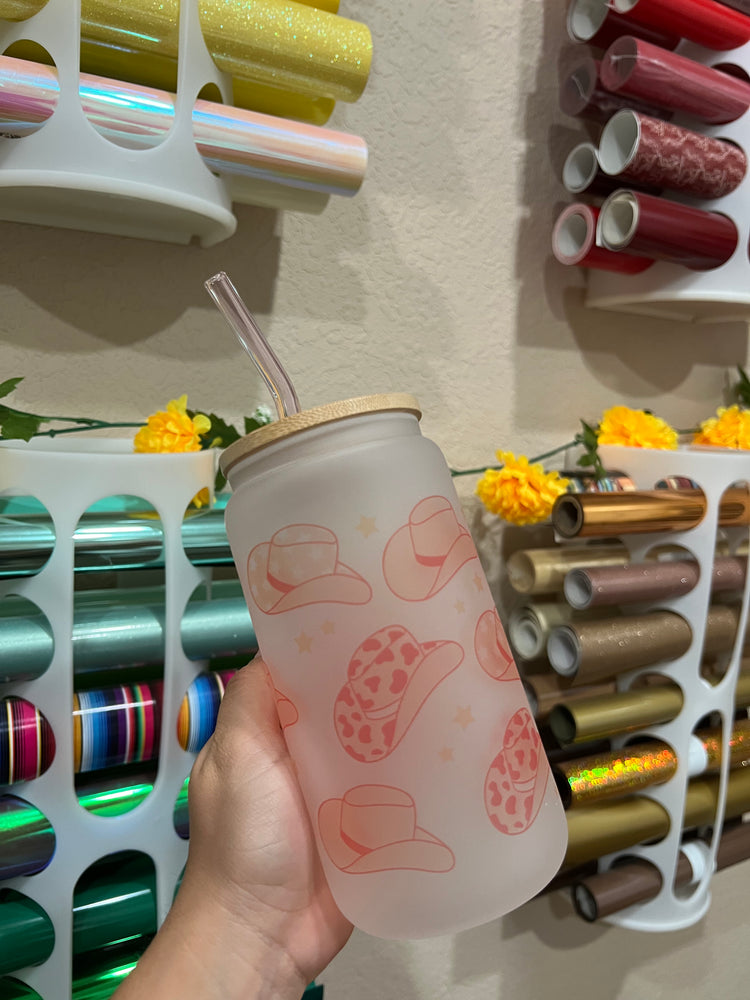 Pink hats 16 oz F cup