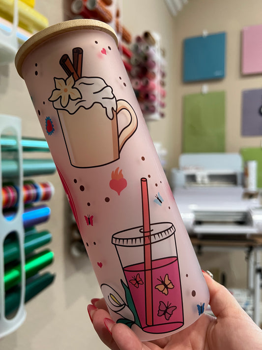 Viva La Vida 25 oz frosted cup