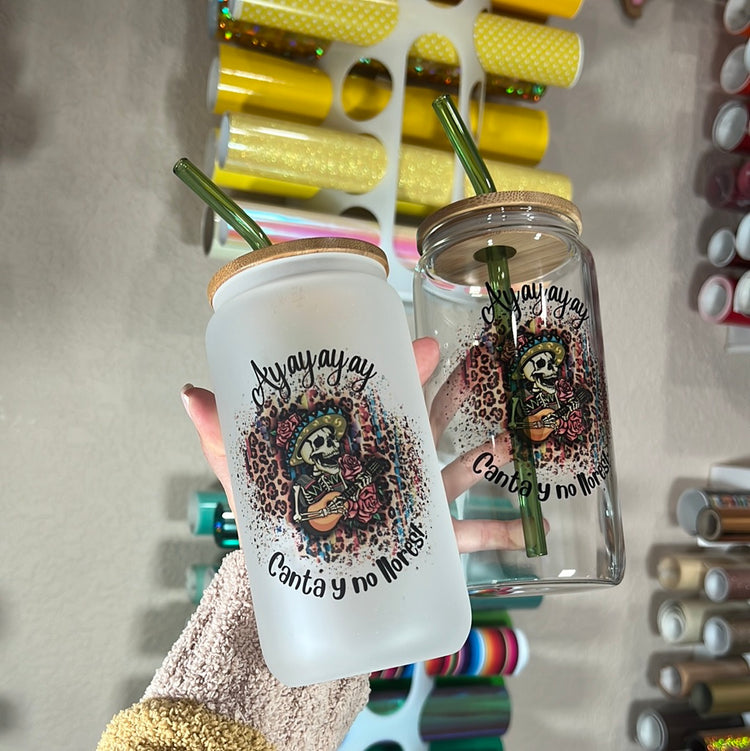 Canta y no llores 16 oz cup