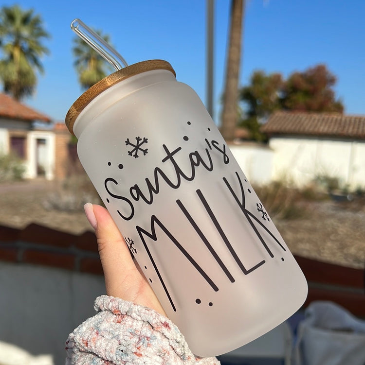 Santas Milk 16 oz cup