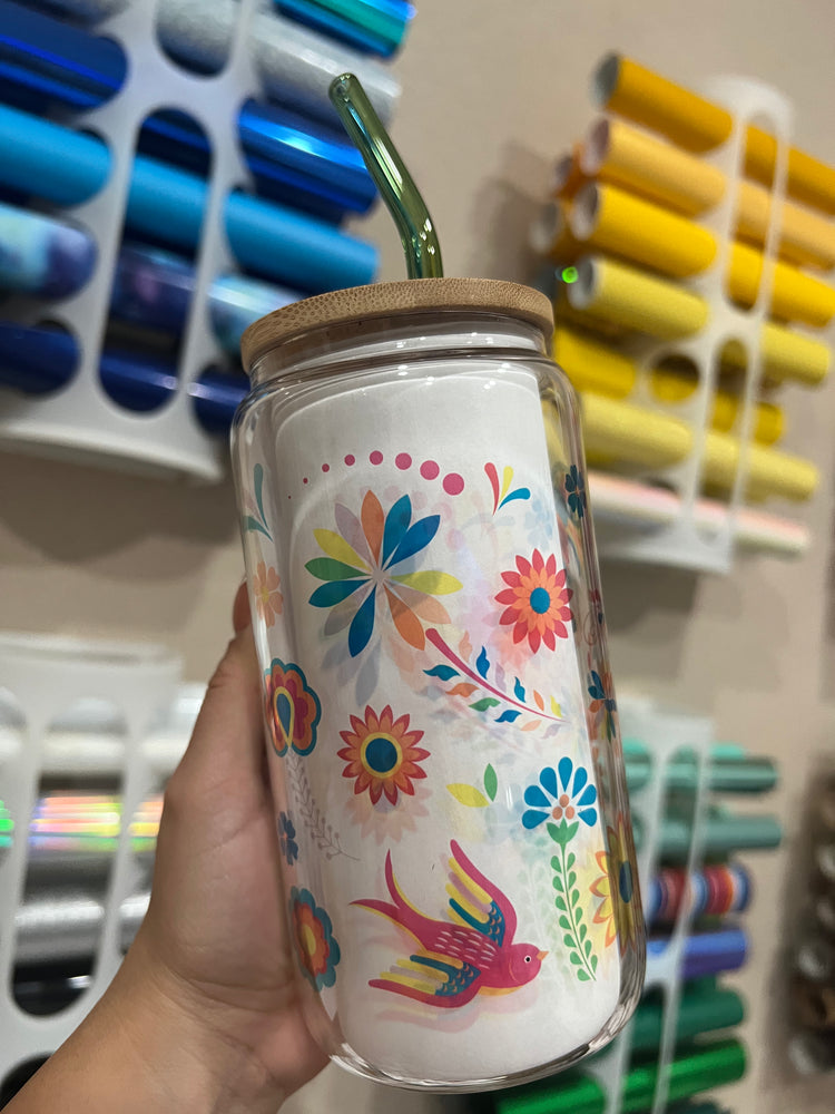 Flowers and birds