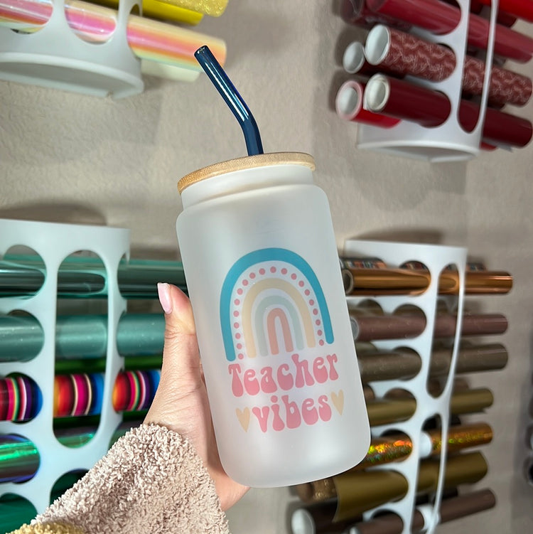 Teacher vibes 16 oz F cup