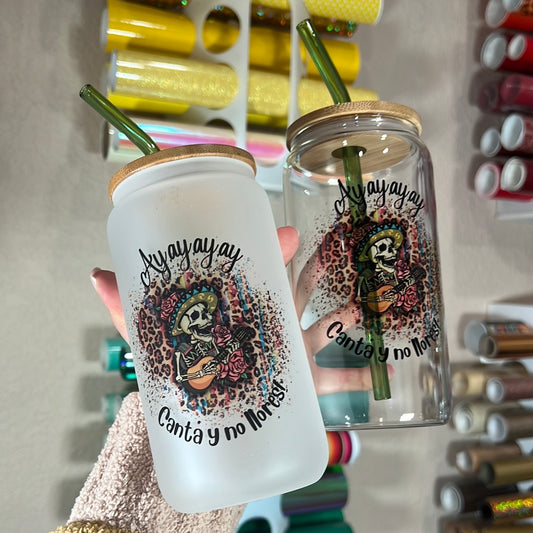 Canta y no llores 16 oz cup