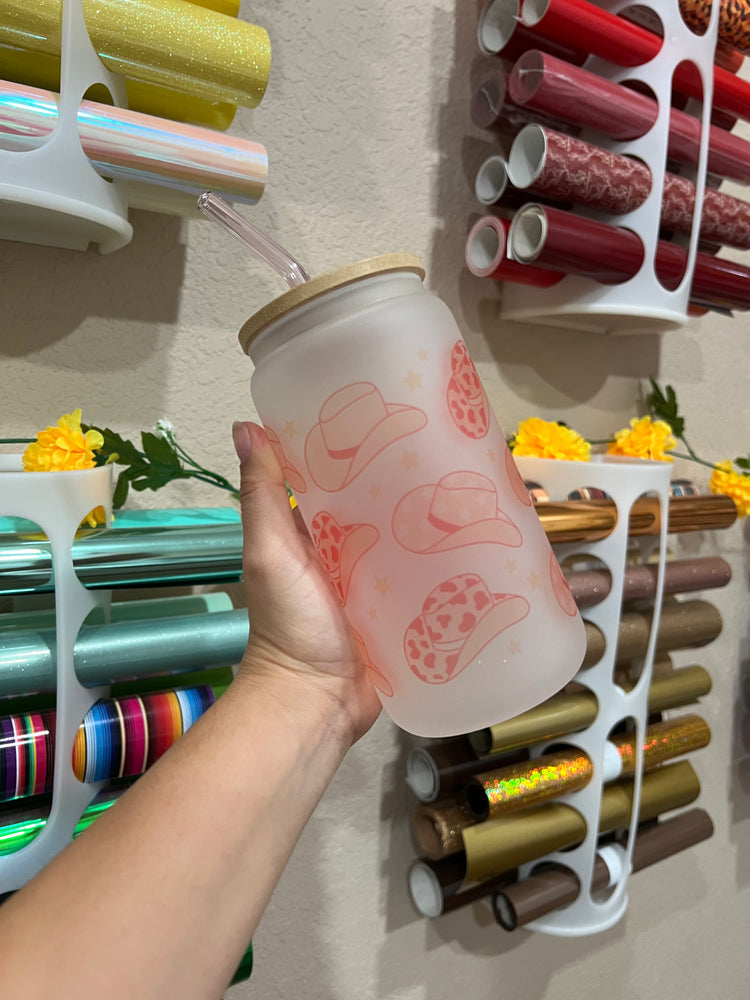 Pink hats 16 oz F cup