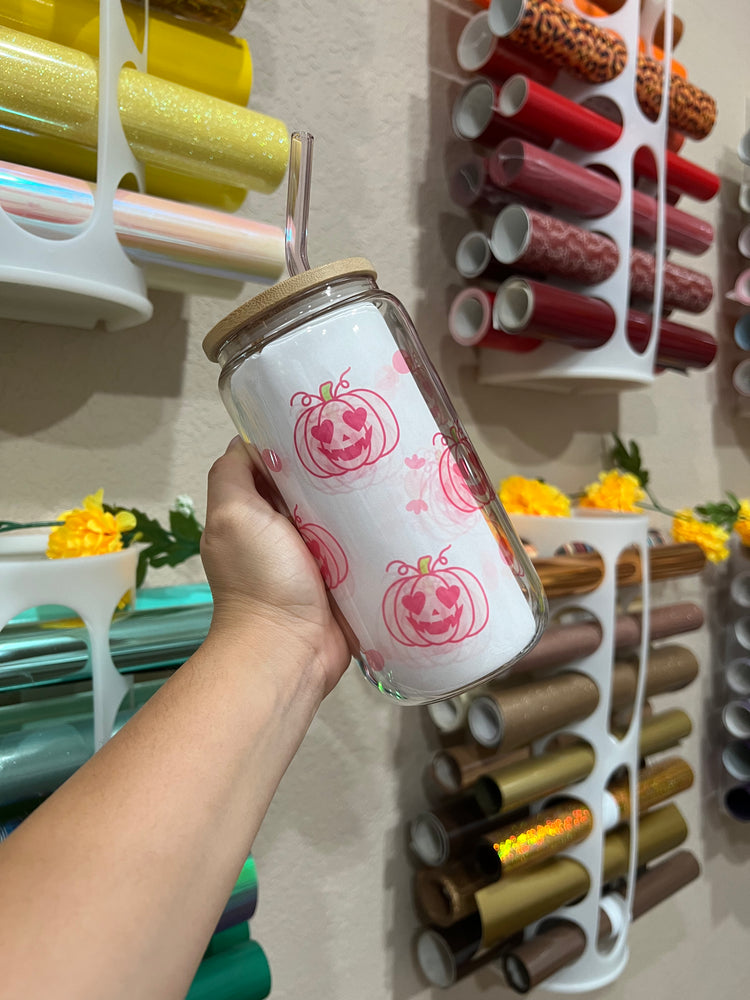 Pink pumpkin 16 oz F cup