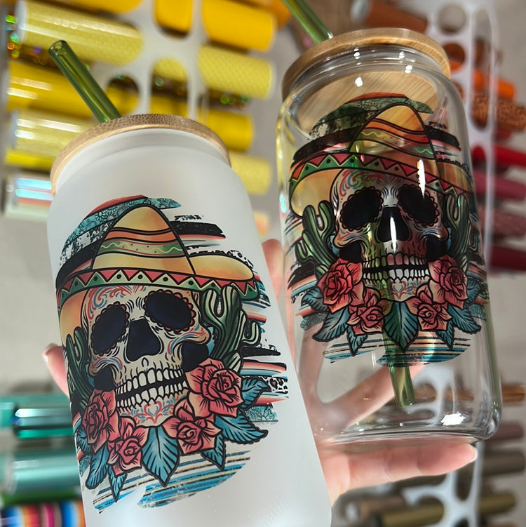 Hat calavera 16 oz cup