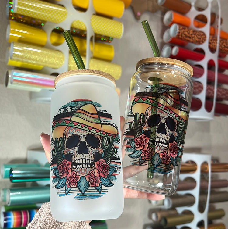 Hat calavera 16 oz cup