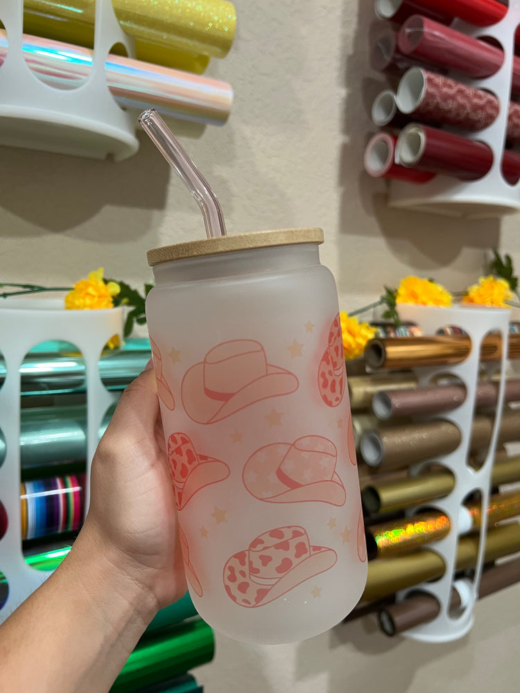 Pink hats 16 oz F cup