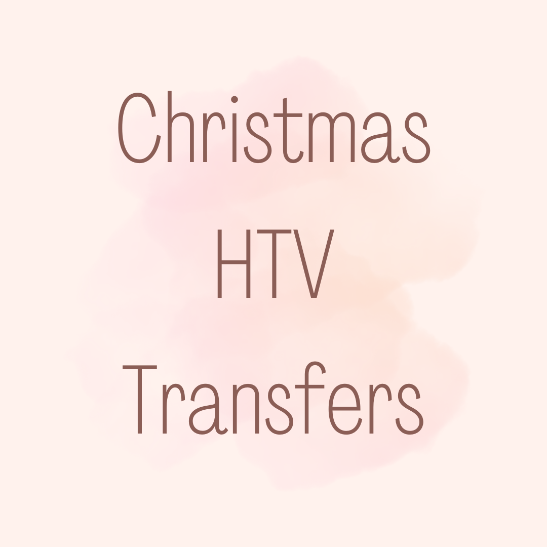 Christmas HTV Transfers