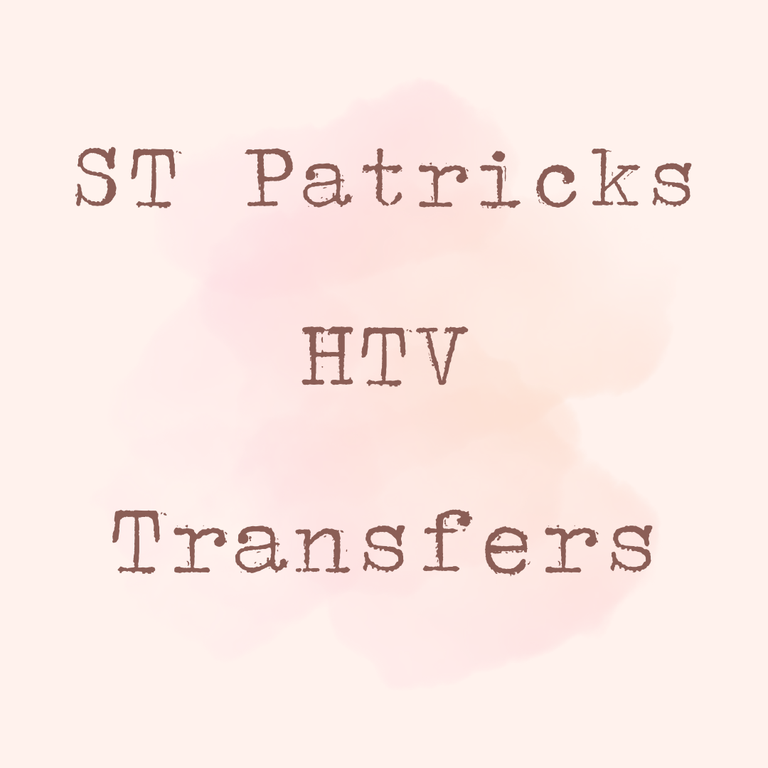 St.Patricks Day HTV Transfer