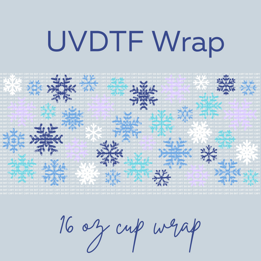Christmas - Cup Wrap Transfer