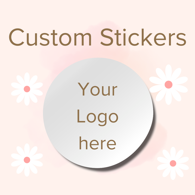 Custom Logo Stickers Sheets