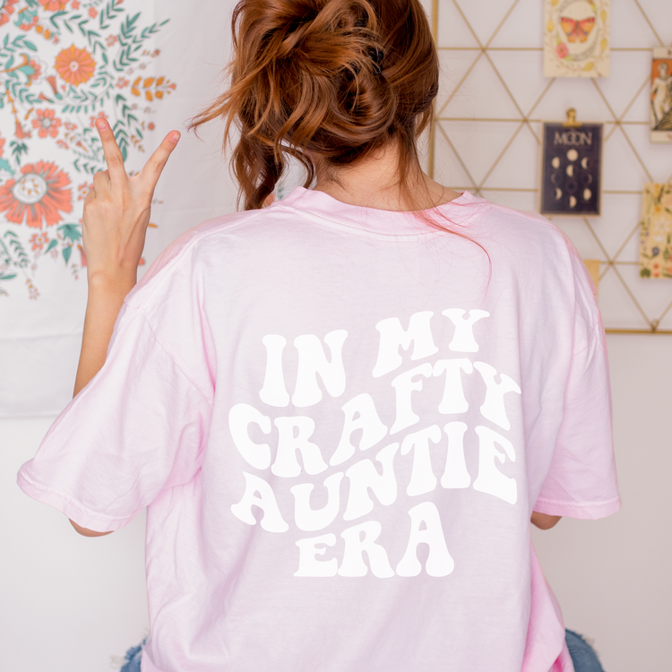 Crafty Auntie Era tshirt