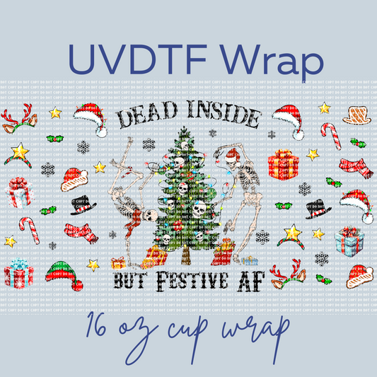 Dead Inside - Cup Wrap Transfer