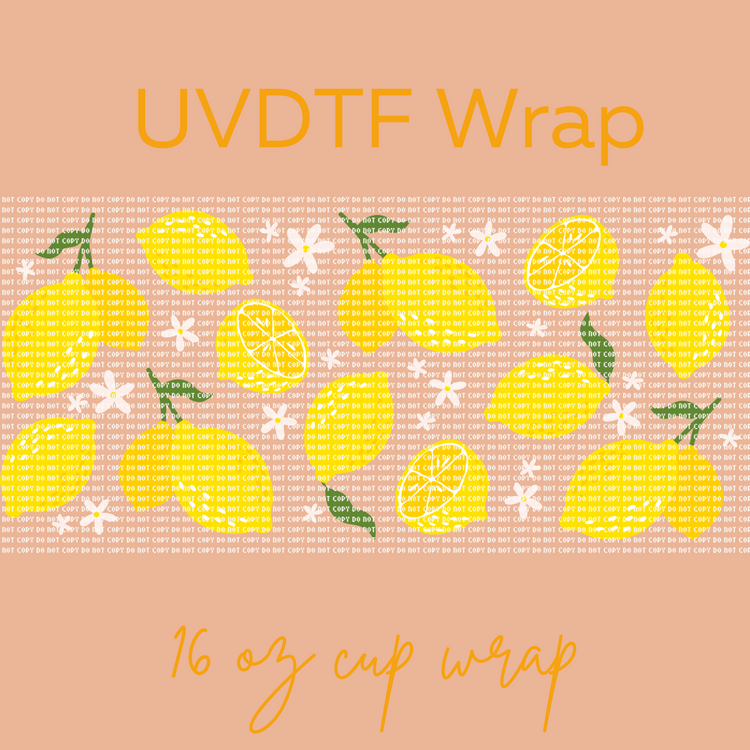Lemons UVDTF 16 oz Wrap