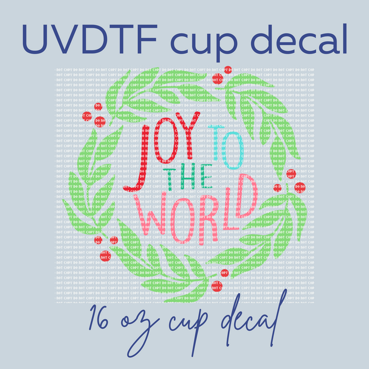 Joy to the worl - Cup Wrap Transfer