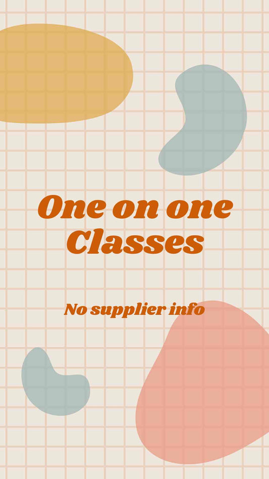 Starting your Craft Business - One on One - NO SUPPLIER INFO