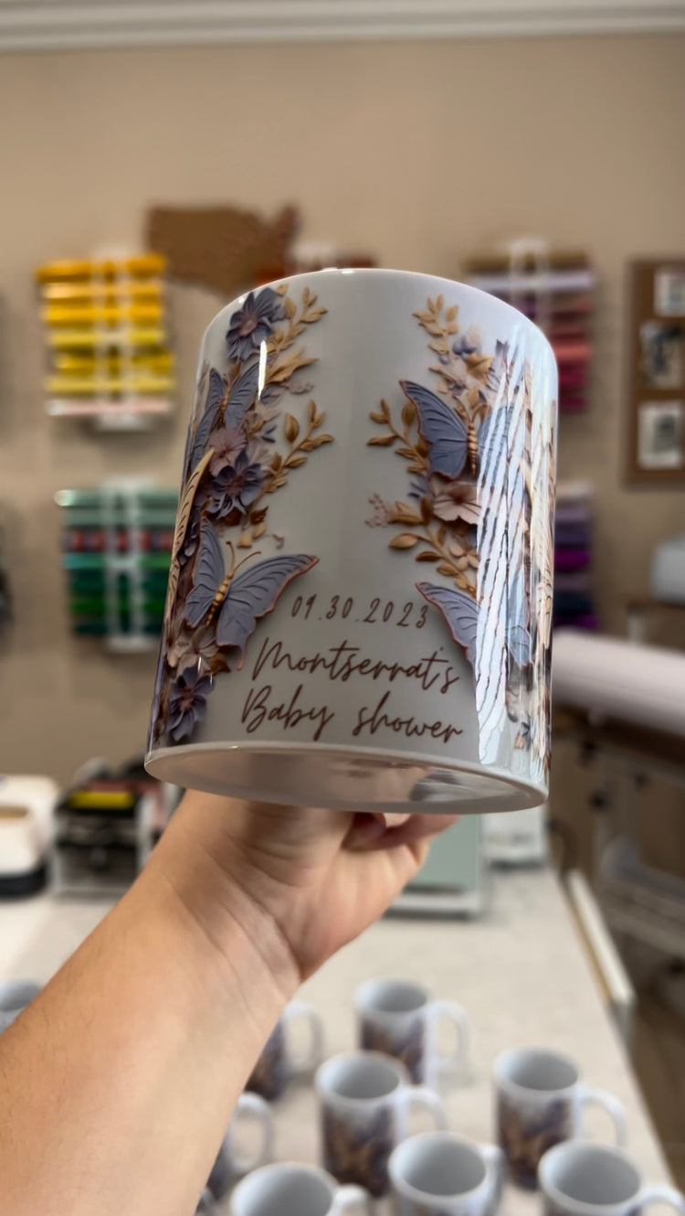 Custom Event Mug Recuerdos - Perfect for Quinceañeras, Comuniones & Bautizos