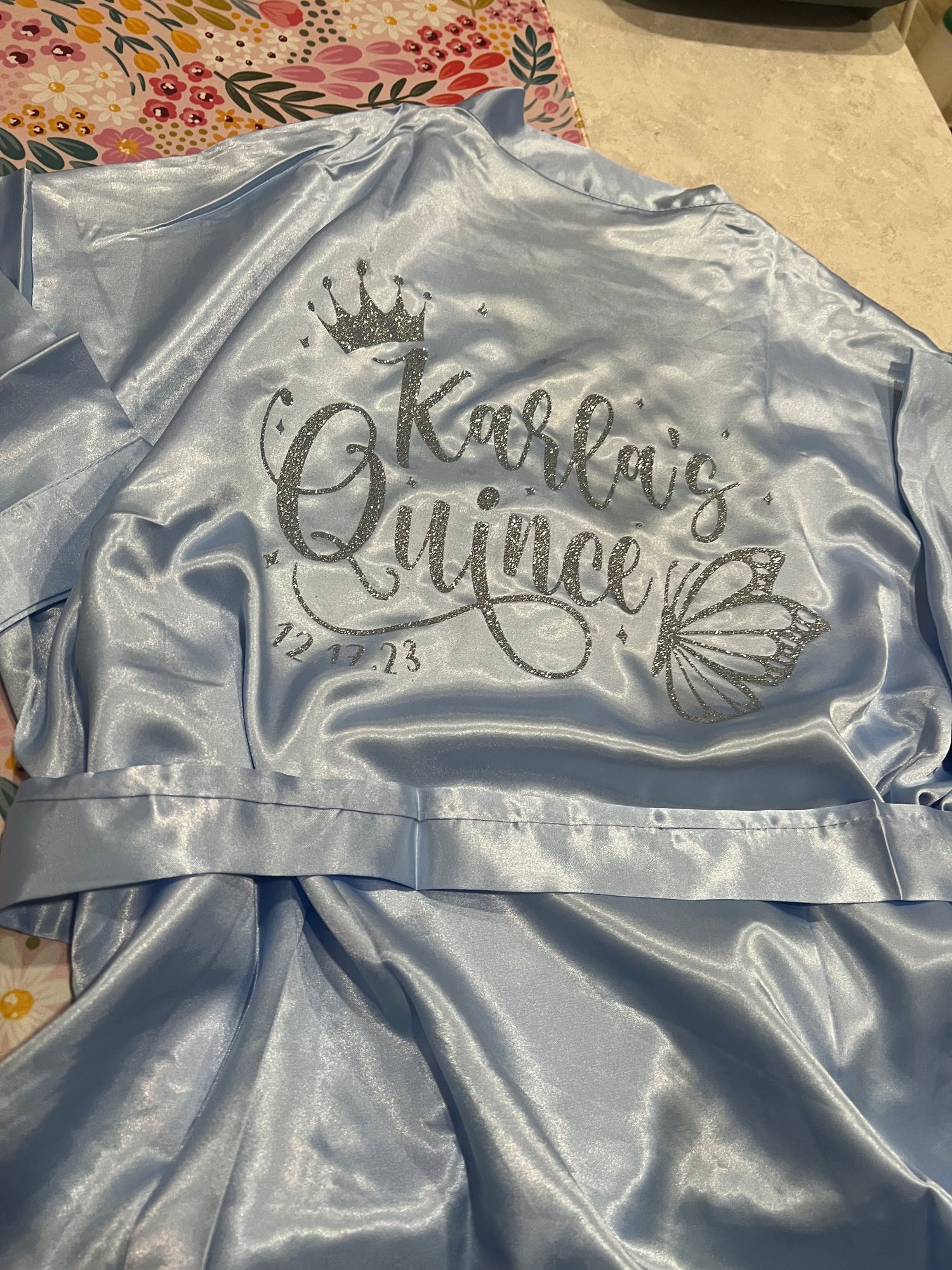 Custom Silk Robe Custom Silk robe – CraftyKari