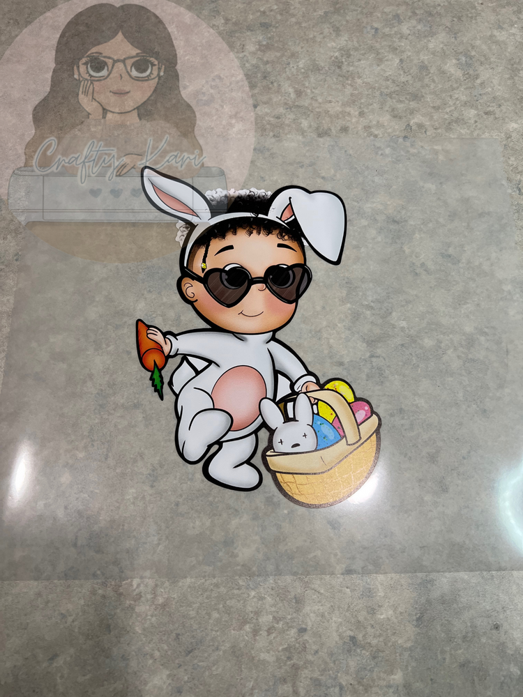 BB Bunny Easter HTV Transfer