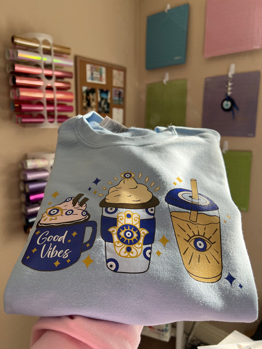 Evil Eye crewneck