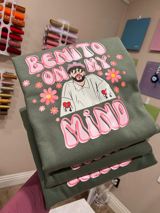 Benito on my mind sweater