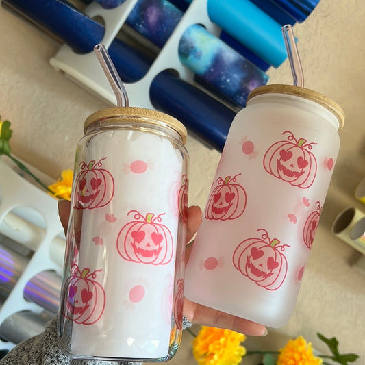 Pink pumpkin 16 oz F cup